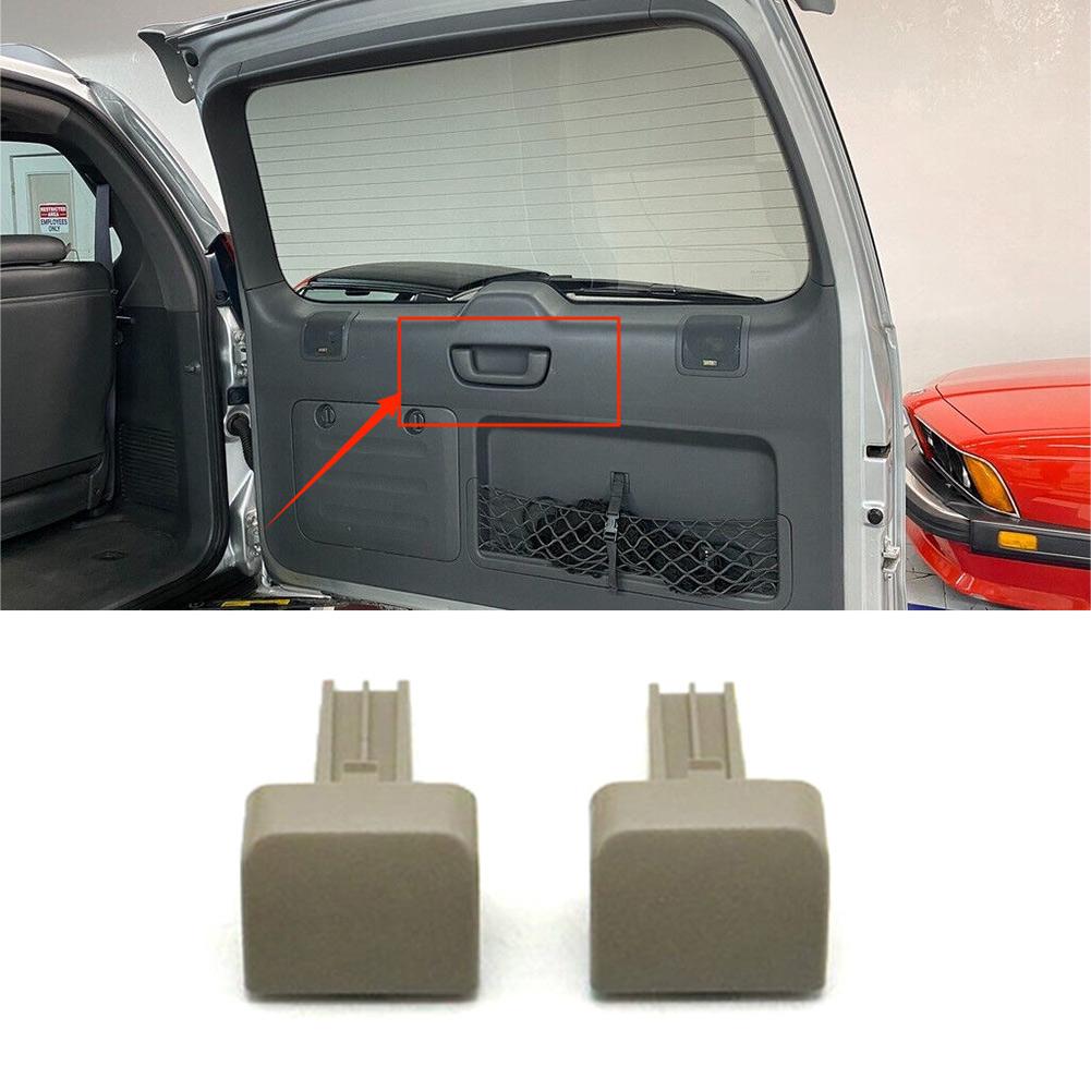 Maniglia per portellone posteriore auto con chiusura a scatto, 2 pezzi per Land Cruiser, Lexus GX470 200-2009, Prado 120 2003-2009, accessori per auto