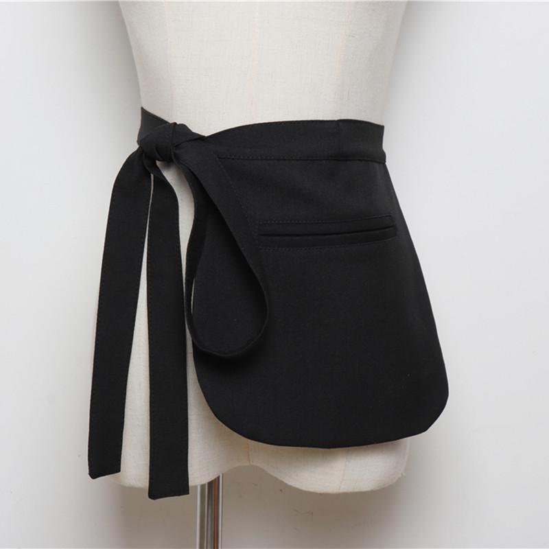 

Outdoor Casual Hip Hop Multifunction Waist Belt Bag Women Techwear Style Adjustable Fanny Pack Lace-up Apron Bag