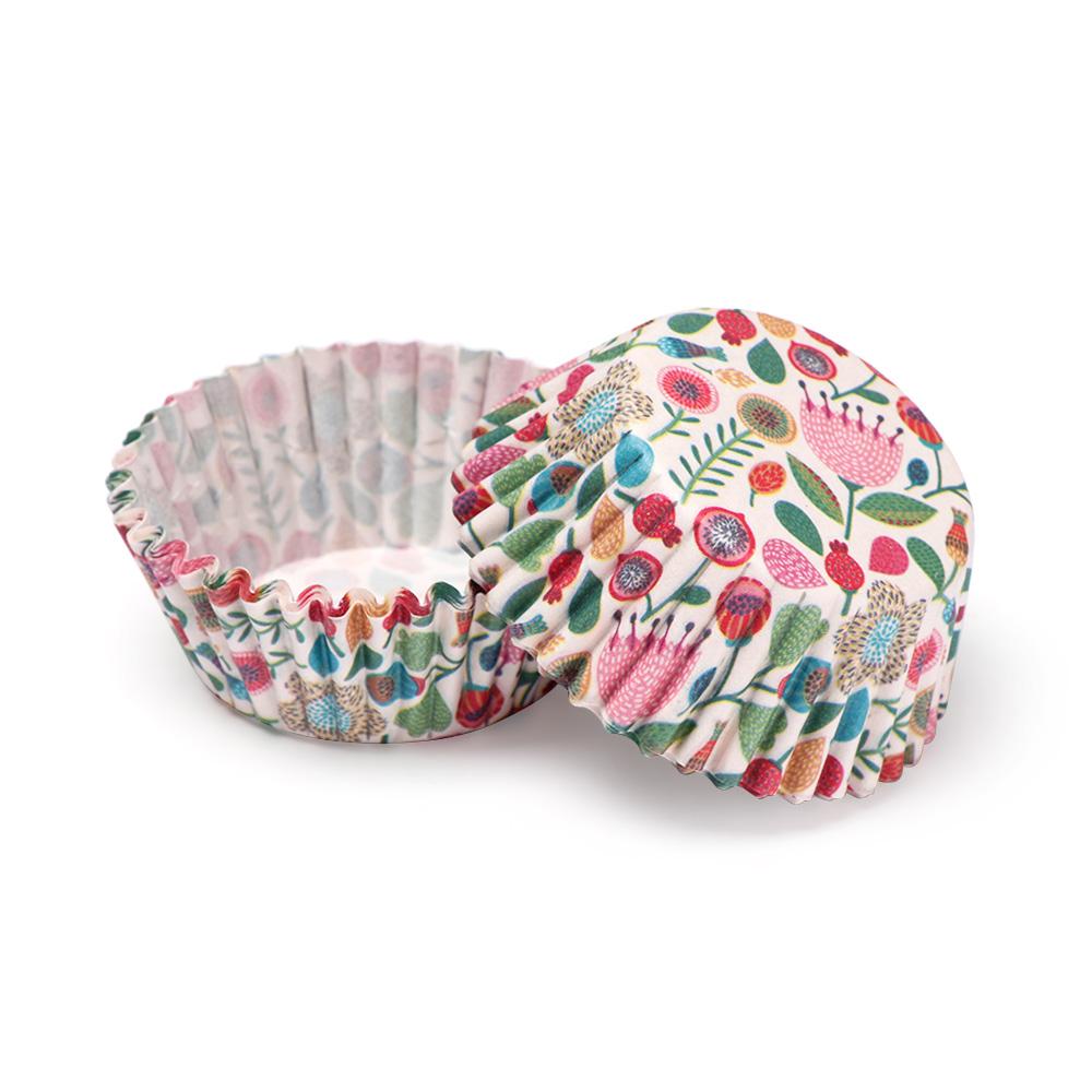 100Pcs CupCake Cake Mold Muffin Box Oil Proof Paper Holder Cup Case Baking Tools DIY Cake Decorating Birthday Party Supplies