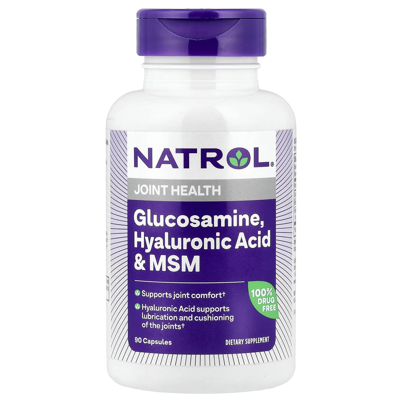 

Glucosamine, Hyaluronic Acid & Msm, 90 Capsules