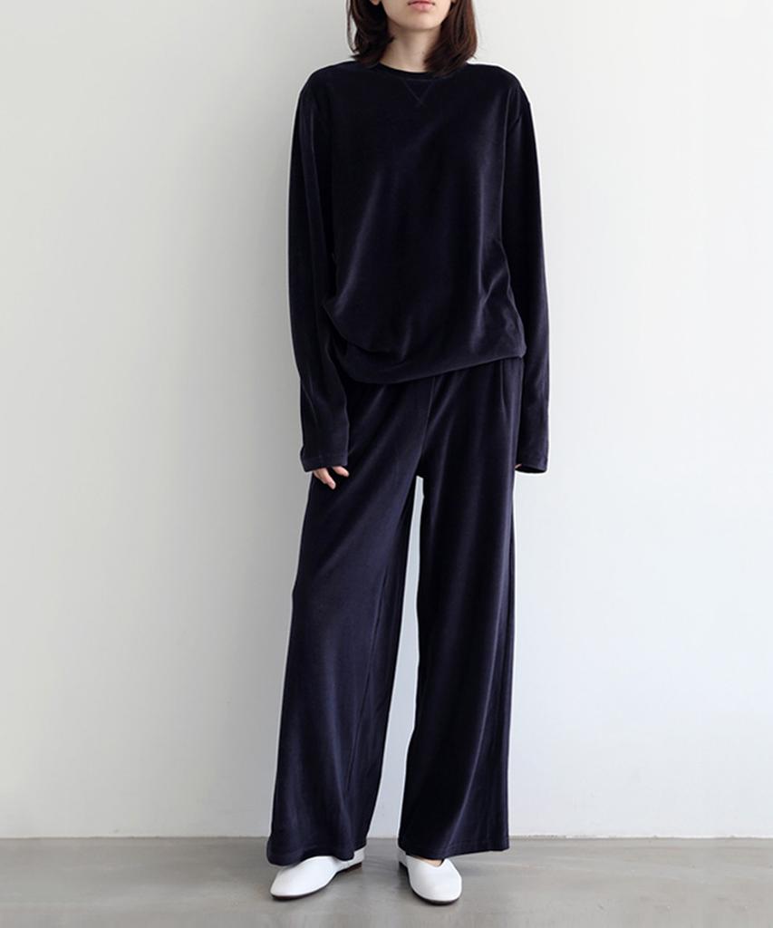 Peulmo Velour Pants [Navy]