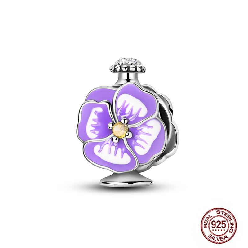 Daily Articles Copper Pink Perfume Charms Camera Dumbbell Smart Watch Beads Fit Original Bracelets Diy Jewelry Gift