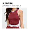 Womens Sports Skirt Set Tennis Badminton Golf Running Fitness Quick Dry Anti-Chafe With Built-in Bra