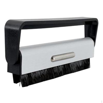 Anti Esd Record Brush Gentle Cleaning & Dusting Speakers Player Accessory Carbon Fiber Bristles