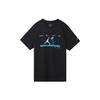 Jumpman T-Shirts Herren Schwarz Rundhals Moderate Gerade Passform DZ4018-010