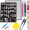 Deluxe Presser Foot Set: 32-62pcs Multifunctional Sewing Accessories for Home Machines