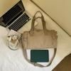 Waterproof Travel Bag Women's Shoulder Bag Solid Color Large Capacity Crossbody Bag