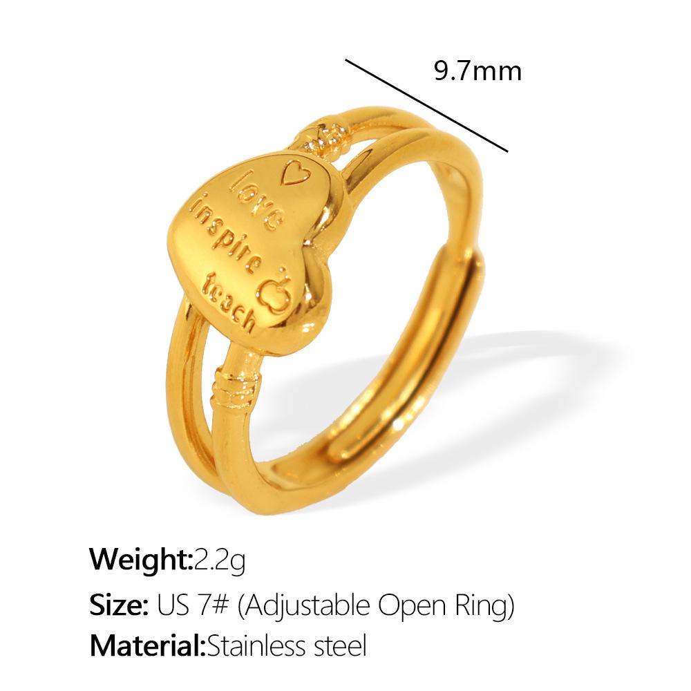 Minimalist style ring Personality ring Niche geometric line Index finger ring