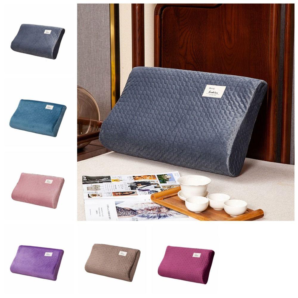 Waterproof Latex Pillowcase Cotton Pillow Cover Universal Memory Pillow Case  Household