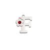 Xiaomi 5 Pcs/lot Cute Flower Alphabet Pendants Stainless Steel Jewelry 26 Capital Letter Charms for DIY Necklace Bracelet Earring 2026