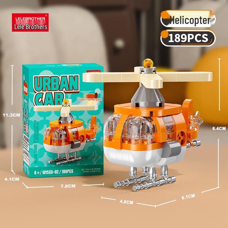 Children's Educational Street Scene Building Blocks Gift Set for Graduation