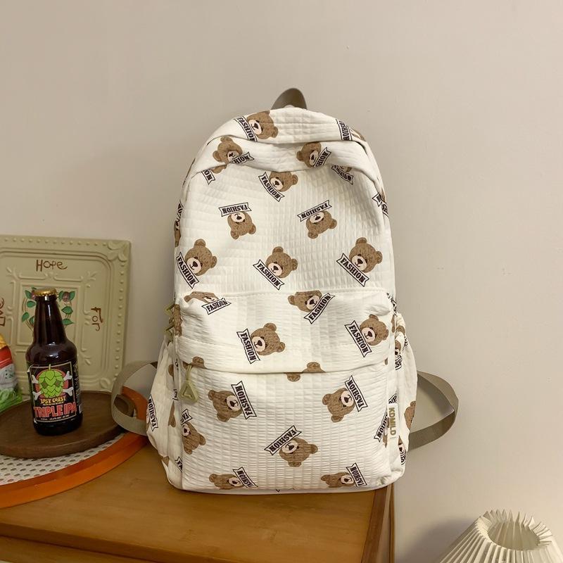 

Рюкзак для младших школьников, старшеклассников, школьный рюкзак большой емкости, женский студенческий рюкзак с принтом хаки