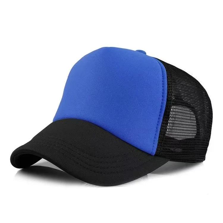 Unisex Cheaper 5 Panel Trucker Hat For Adult Summer Net Baseball Cap Men Women For Him Her Blank Mesh Adjustable Sun Hat Visor