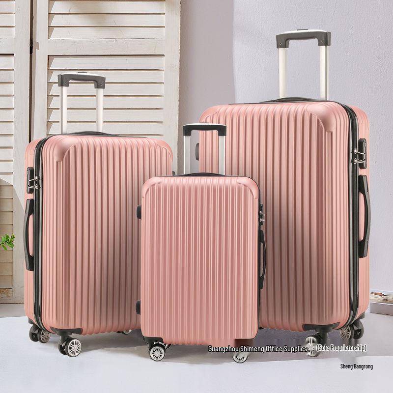 Sturdy and Durable Three-Piece Luggage Set with Anti-Collision Corners: 20, 24, 28 Inch Sizes