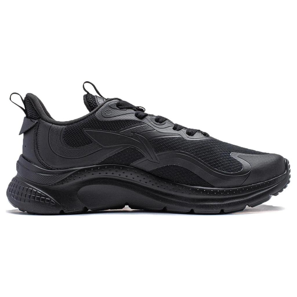 New LiNing Cruising Wear Resistant Low Top Casual Shoes Men's Black AGLT151-3