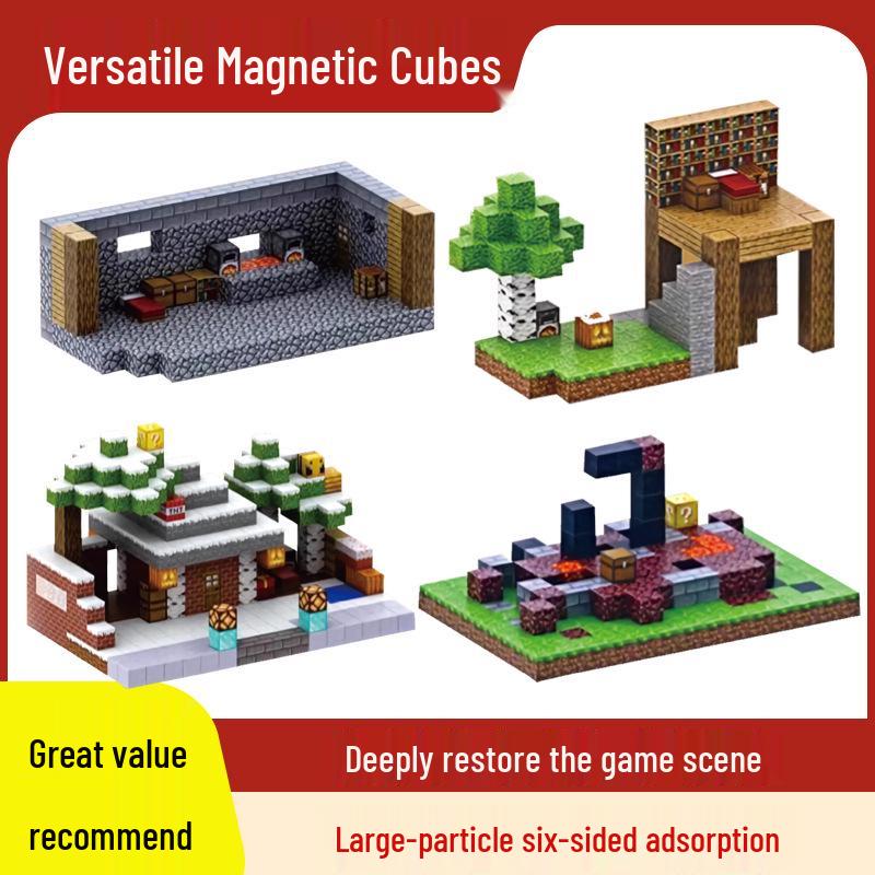 Magnetic World Building Blocks: Educational Toy for Kids
