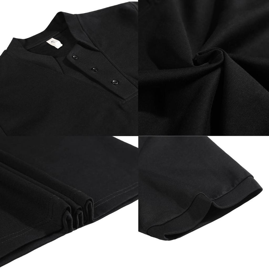 Xiaohongshu Top Pick: Men's Slim-Fit Short-Sleeve Casual Two-in-One T-Shirt - Solid Color, Versatile Design