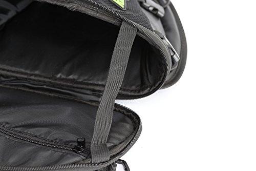 Sutekus Motorcycle Seat Cowl-Shaped Pouch Seat Bag (Black)
