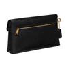 Coach Wyn 27 Einfarbig Druckknopfverschluss Innenfach mit Reißverschluss Mehrere Kartenfächer Geprägtes Leder Handgelenktasche Handtasche Groß Damenhandtasche CC487-B4BK