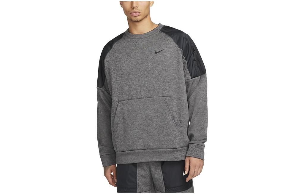 Nike Sweatshirts Men's Gray Crew Neck Moderate Other DQ4854-071