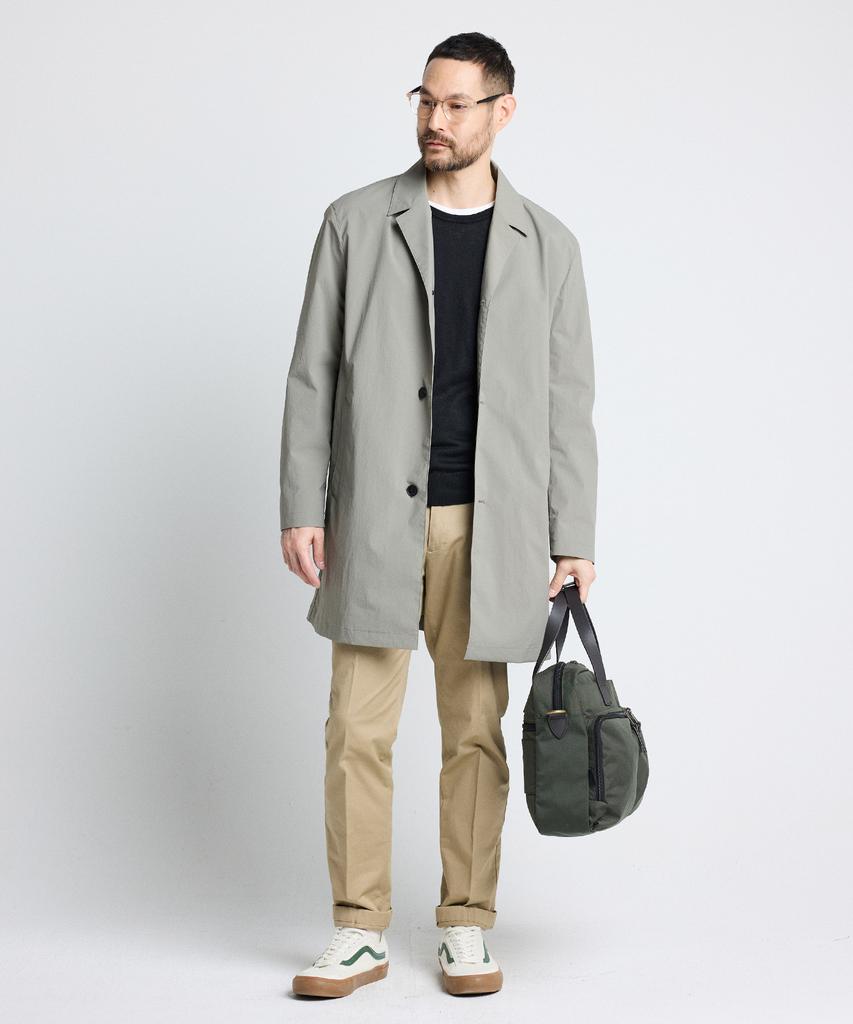 Stco Lightweight Mac Trench Coat Beige (Semi-Oversized Fit)_Sctwa05Nsd