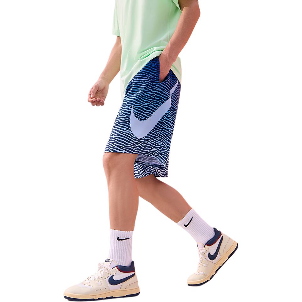 New Nike SWIM Beach Shorts Men's Dark Navy Blue FZ6461-410