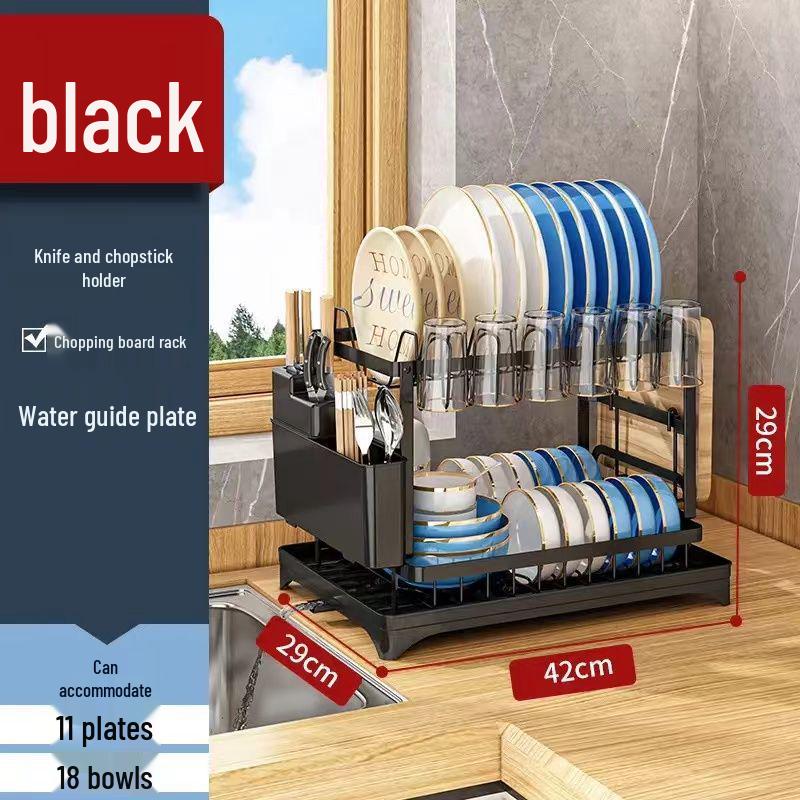 

Кухонная полка для хранения - Сушилка для посуды и подставка для сушки тарелок и мисок
