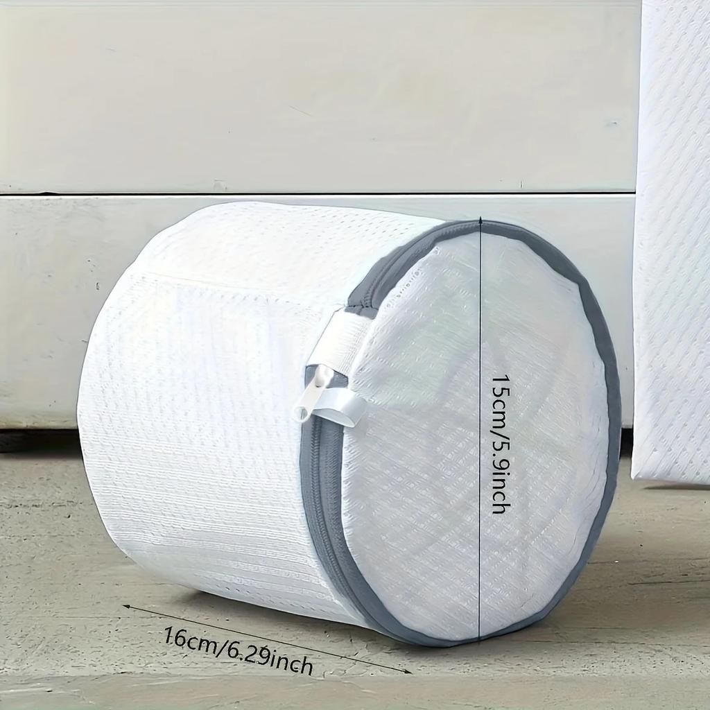 1pc/3pcs Zipper Laundry Bag Fine Mesh High Quality Storage Bags Household Clothes Cleaning Protect Washing Bag For Washing Machi