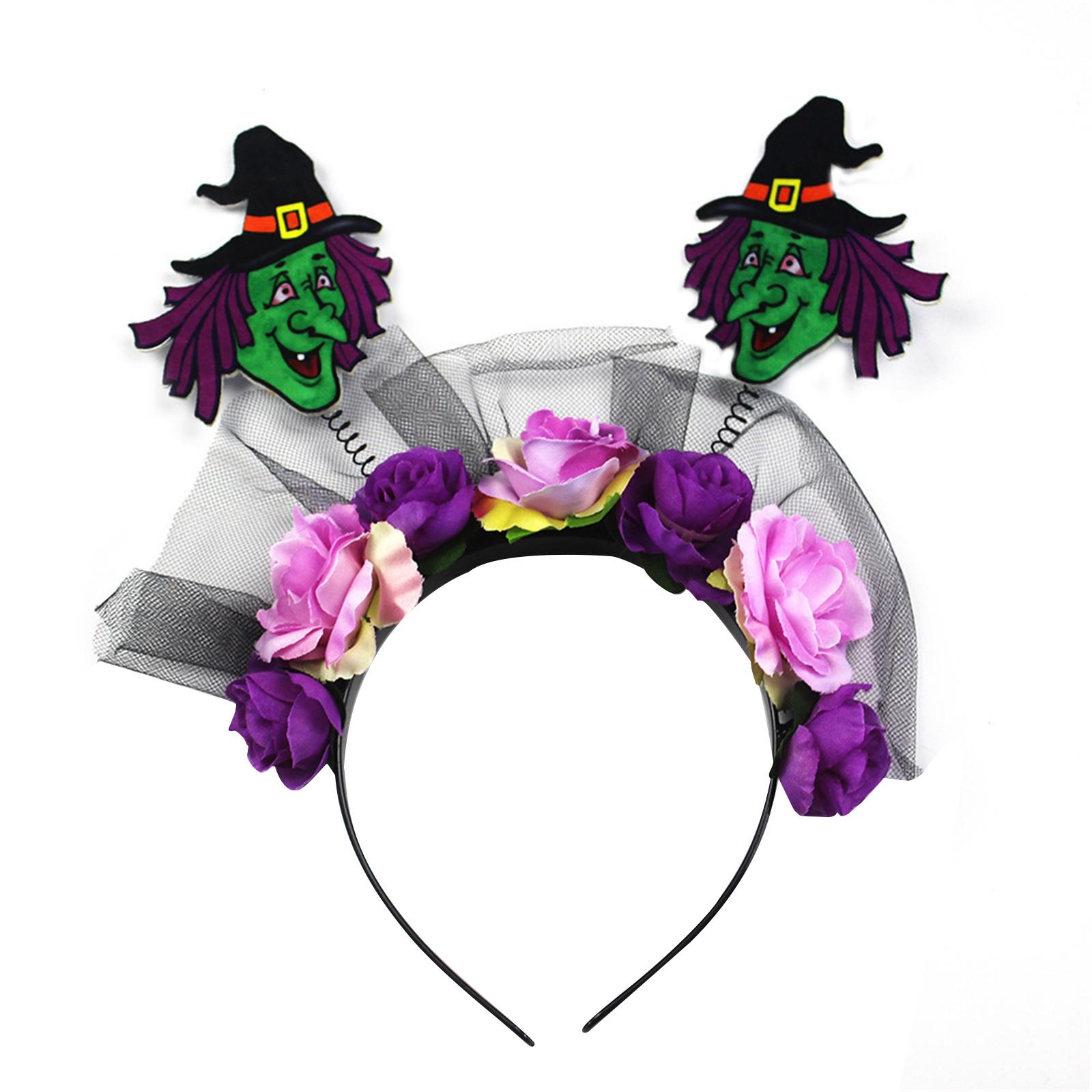 

Ведьма Головная повязка Детская одежда Цветочный головной убор Аксессуары для волос для детей Костюм ведьмы Принадлежности Реквизит