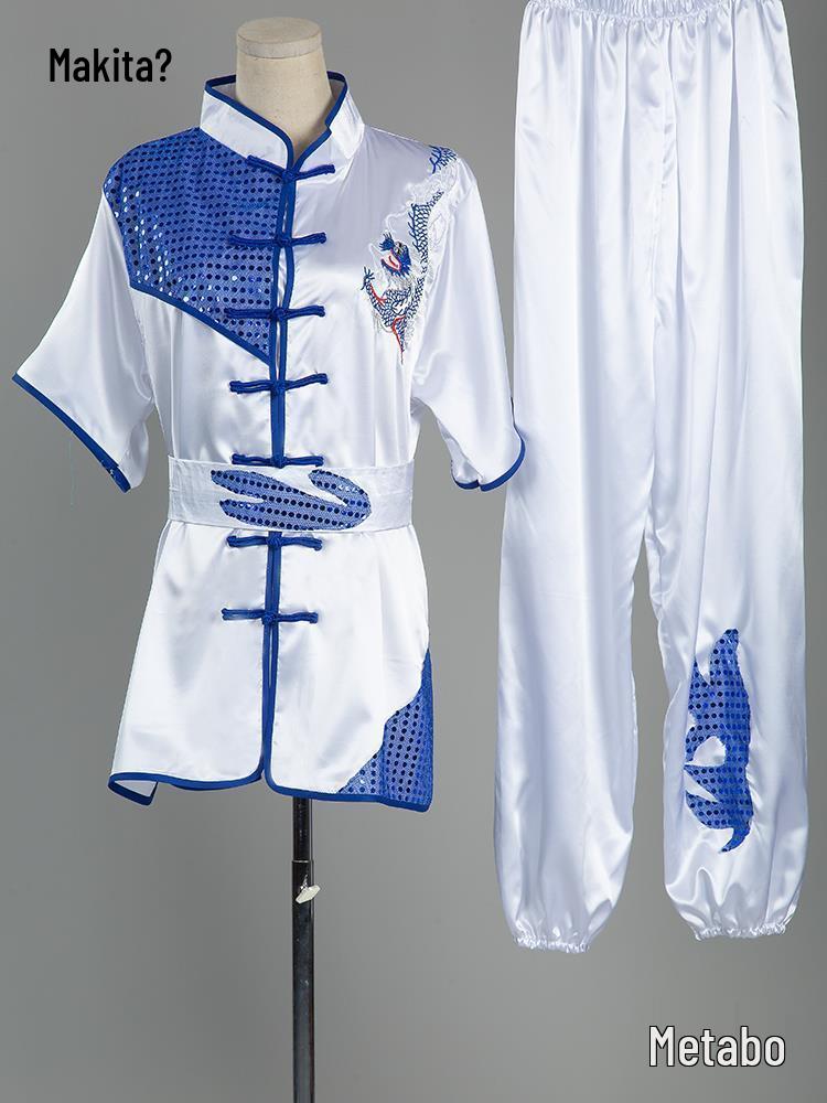 Men's Tai Chi Embroidered Practice and Competition Suit