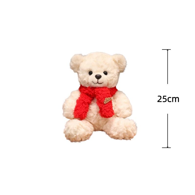 Bear Plush Toys Dressing Bear Stuffed Doll 25Cm Kawaii Toys Hobbies Collection Adorably Home Decor Dolls Kids Birthday Gifts