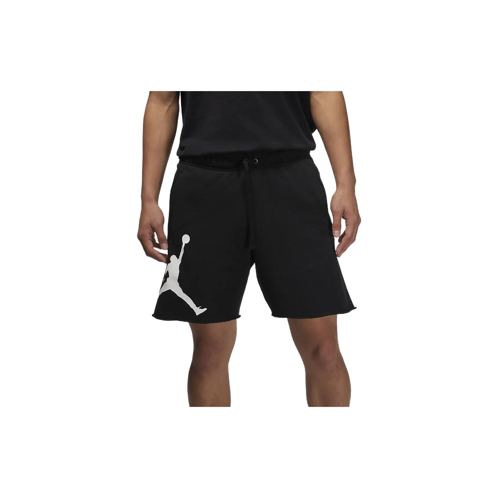 

Jordan Logo Casual Sport French Terry Shorts Men Bottoms Black DM1361-010