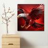 New Arrival 5D DIY Full Circle Diamond Painting "Red Flying Eagle" Embroidery Cross Stitch Home Decor Gift