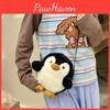 Penguin Shoulder Plush Bag Children Cartoon Crossbody Bag Outdoor Storage Bag