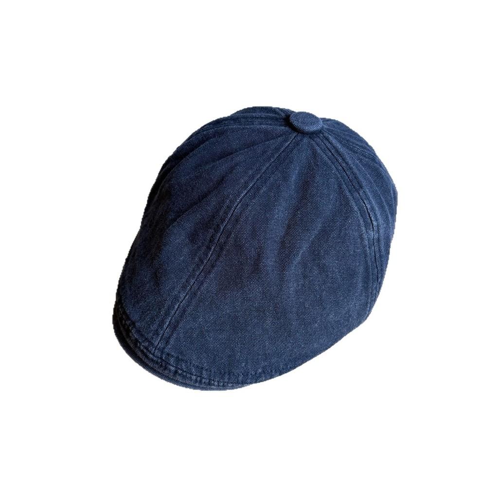 Korean Vintage Classic Cotton Cap With Short Brim And Breathable Material For Spring Fall