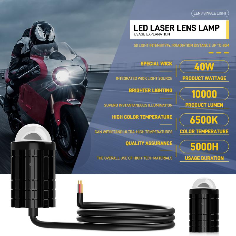 Motorcycle Car Led Headlight 8-80v High Bright Led Lights Lamp for Motorbike Moto Led Auxiliary Spotlights