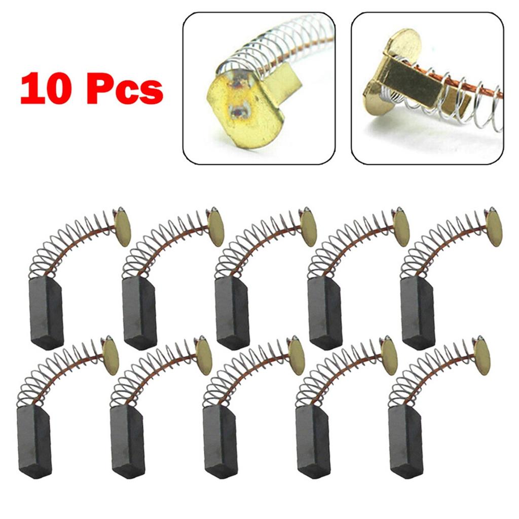 2025 New 10pcs Carbon Brush 4x8x18MM for FR-900 FR-770 FR-1000 Continuous Sealer Carbon Brush Spare Parts Power Tool Accessories