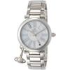 Orb White Shell Dial Stainless Steel Quartz Watch VV006PSLSL Women's