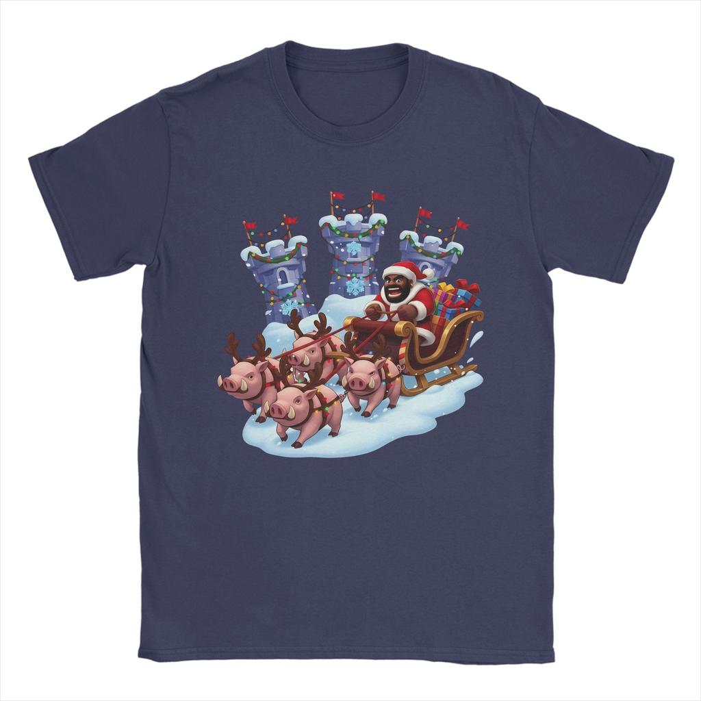 Hog Rider   T-Shirt Summer Christmas 100 Cotton T-Shirts For Men Novelty Print Tshirt Short Sleeve Classic Tops