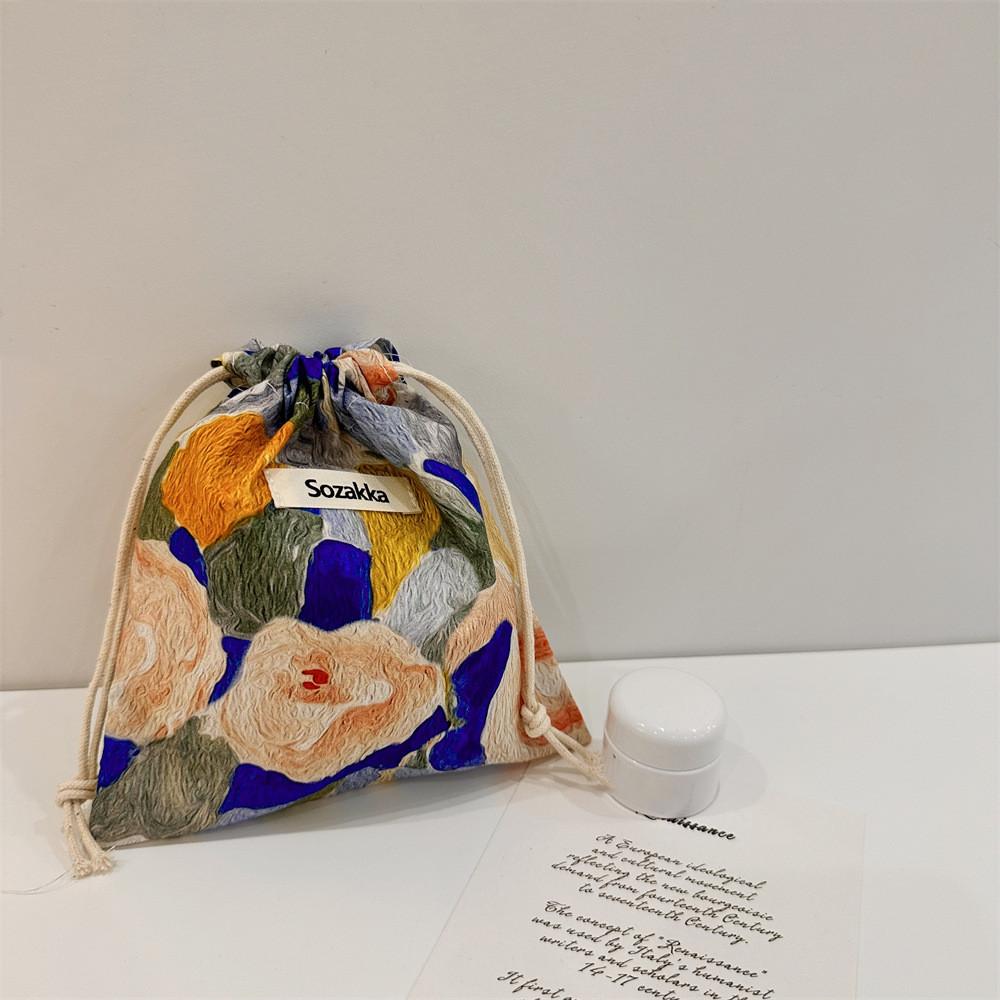 Fashion Women Travel Shoes Bag Ladies Portable Drawstring Cosmetic Bag Quality Clothes Storage Case Handbag Makeup Pouch