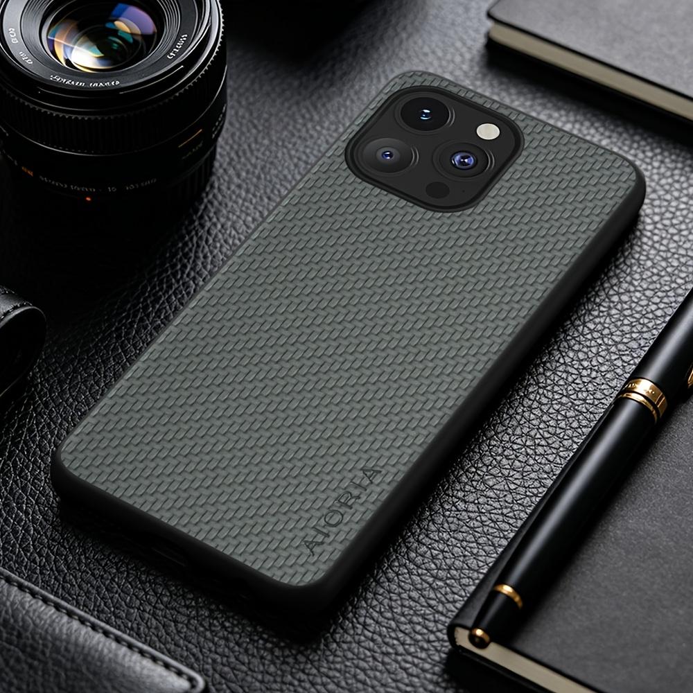 Phone Case: New Fashion Phone Case for iPhone 15 14 13 Pro Max Plus Business Casual Faux Synthetic Leather Phone Cover