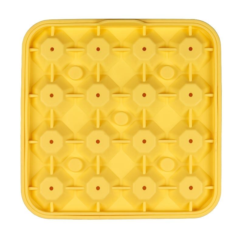 16 Cavity Mini Diamond Ice Cube Tray Silicone Mold With Lid Stackable Easy Release Small Ice Maker Home Bar And Cocktail Drinks