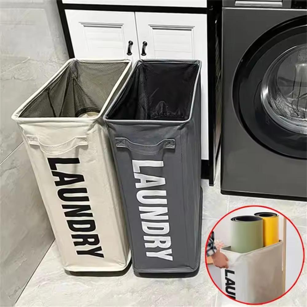Laundry Basket with Wheels Multi Functional Foldable Laundry Basket Large Capacity Storage Device Oxford Cloth Storage Basket