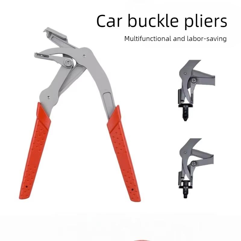 Klemverwijderaar Tangen Plastic Rubber Ronde Nagels Bevestigingsmiddel Verwijderaar Gereedschap Voor Auto Interieur Deurpaneel Chassis Kofferbak Reparatiegereedschap