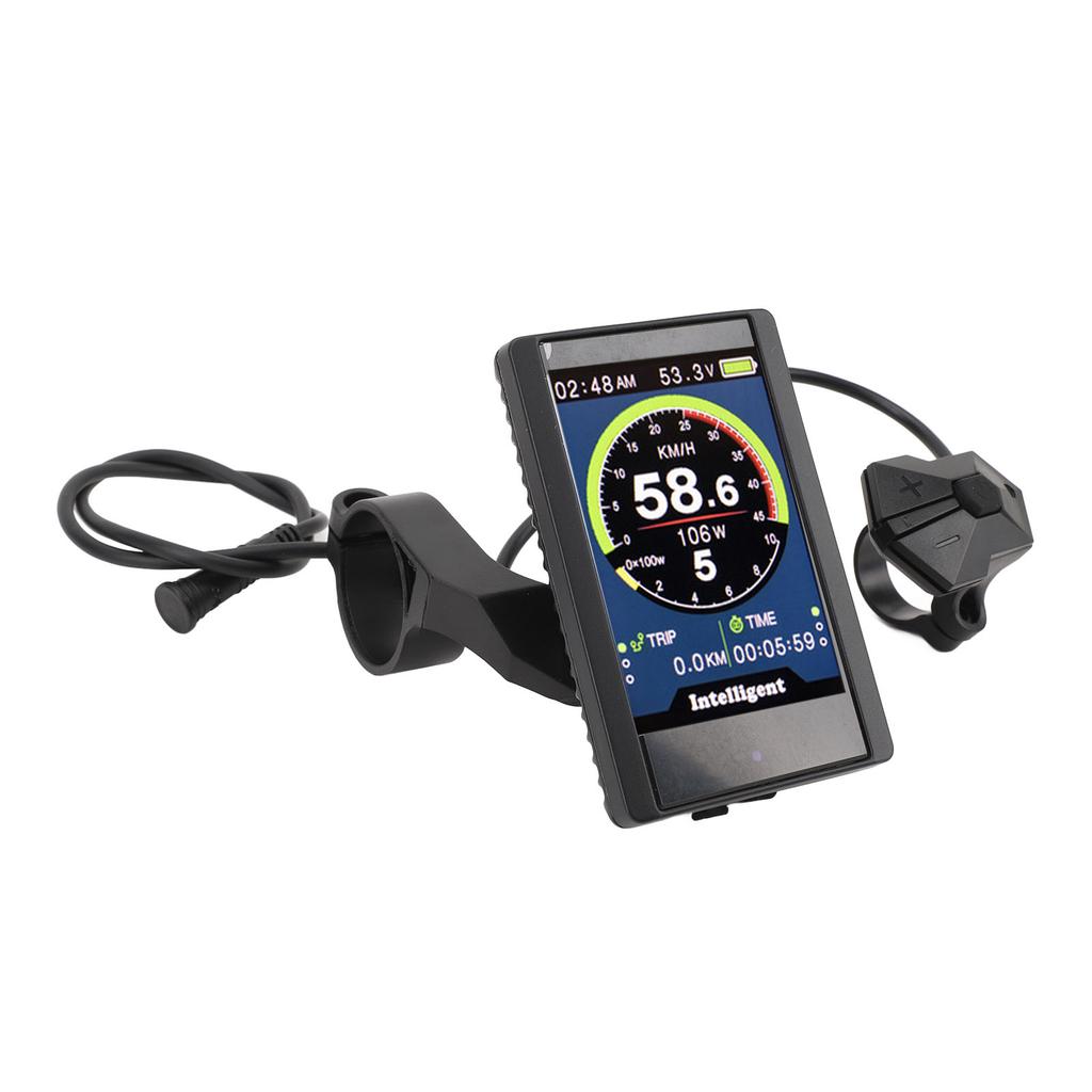 P850C Barevný displej pro elektrické kolo pro středový motor M400 G330 M620 G510, 3,2palcový IPS displej, 36V 48V 52V 60V LCD displej