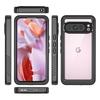 Google Pixel 9 Pro XL Waterproof Transparent Full Coverage Case