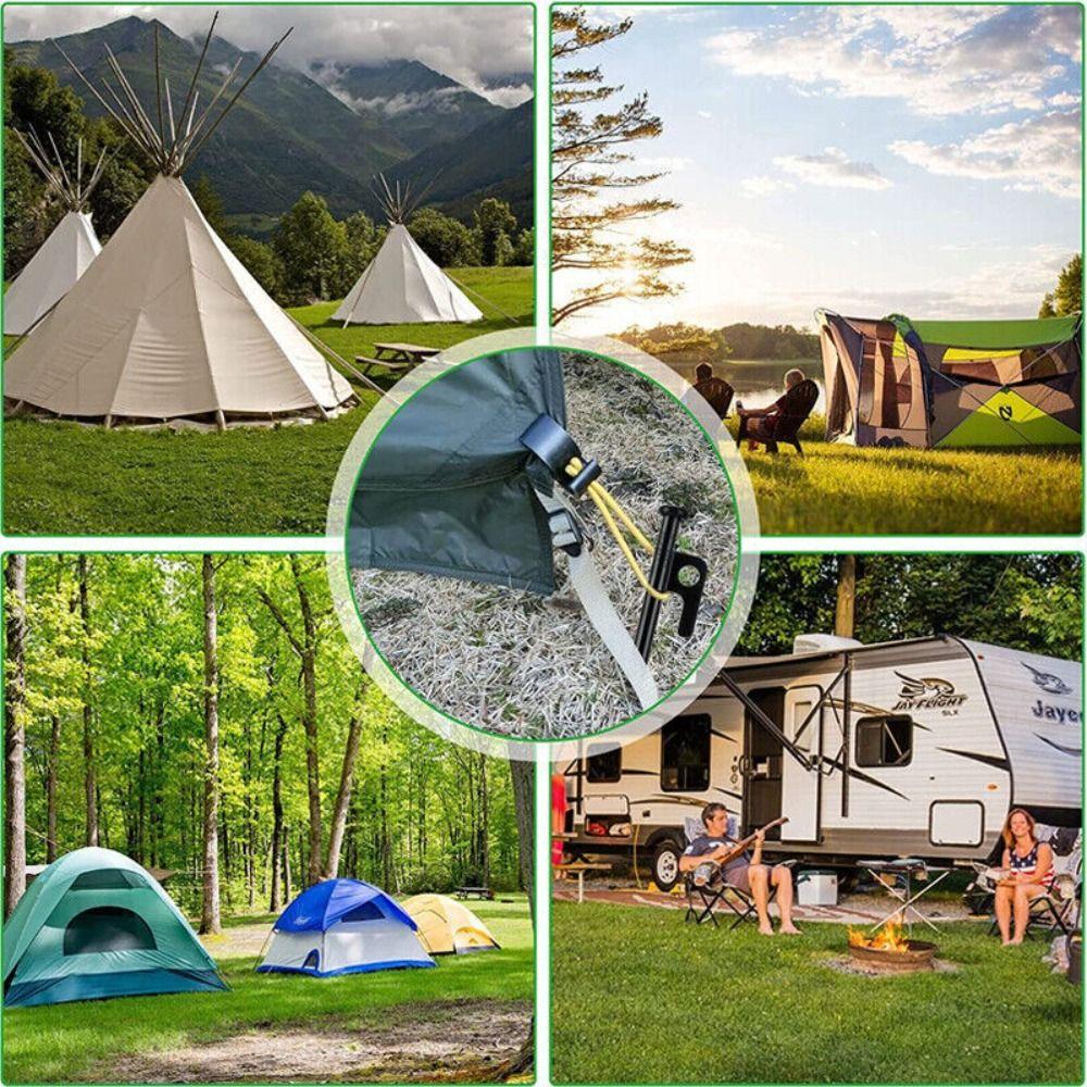 10Pcs Heavy Duty Camping Pegs 30cm Tent Pegs Durable Ground Nails
