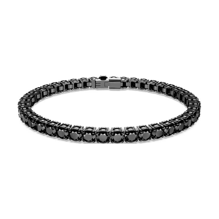 Swarovski Crystal Embedded Design Bracelet Women bracelets Black 5664150NERO Box (Random Color)
