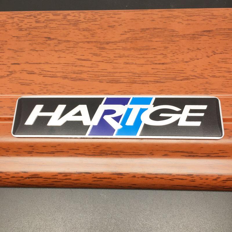 Neuer Aluminium-Aufkleber HARTGE Emblem Aufkleber Für Deutschland Modifiziertes dekoratives Etikett Auto Styling Abzeichen