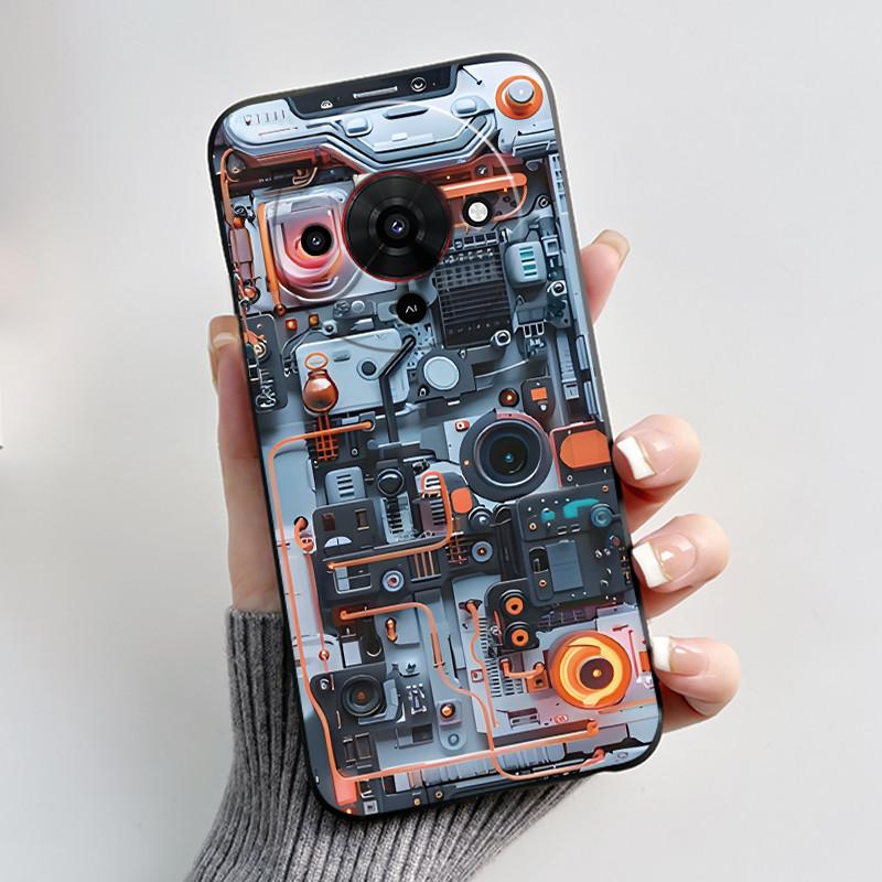 Phone Casing For ZTE Blade A76 5G Z2469N Soft Case Aesthetic Luxury Cute Cool Boys Girls Black Matte Shockproof Back Shell Cover